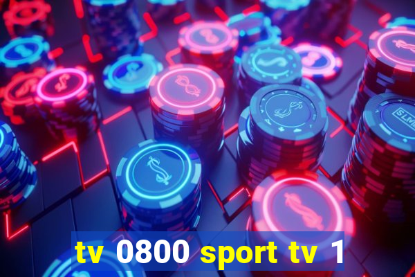 tv 0800 sport tv 1